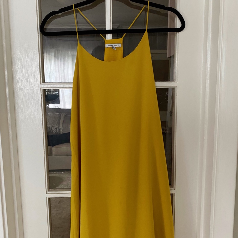 Yellow Tulip Shift Dress